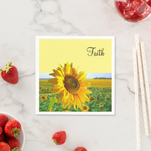 Guardanapo De Papel Papel Sunflower Napkins