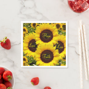 Guardanapo De Papel Papel Sunflower Napkins