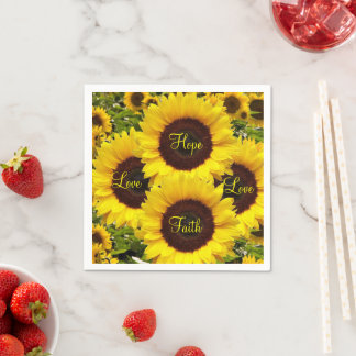 Guardanapo De Papel Papel Sunflower Napkins