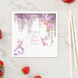 Guardanapo De Papel Papel Tema Fada Mágica Napkin