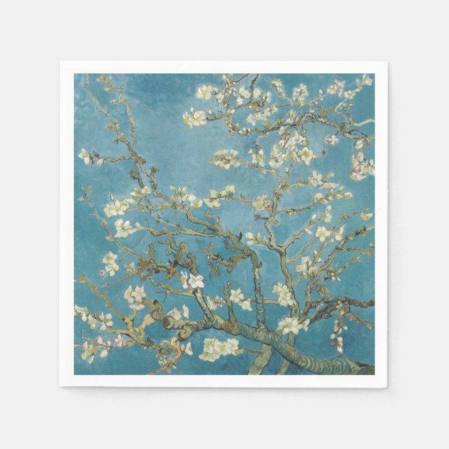 GUARDANAPO DE PAPEL PAPEL: VAN GOGH : ALMOND BLOSSOMS (Frente)