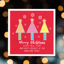 Papel Vermelho Cugado - Nome Personalizado da Árvo