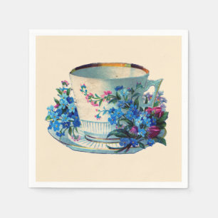 GUARDANAPO DE PAPEL PAPEL: VINTAGE TEACUP