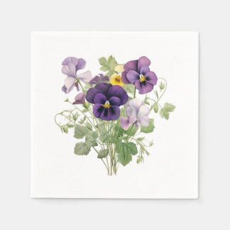 Guardanapo De Papel Papel Viola