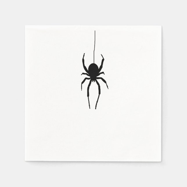 Guardanapo De Papel Papelada do Spider Halloween Napkins (Frente)