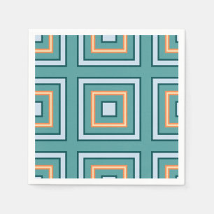 Guardanapo De Papel Papelada Nápoles - Grandes e Pequenos Quadrados