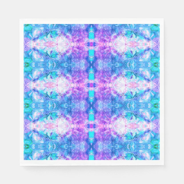 Guardanapo De Papel Papelada Romântica - Oriental Boho Fantasy (Frente)