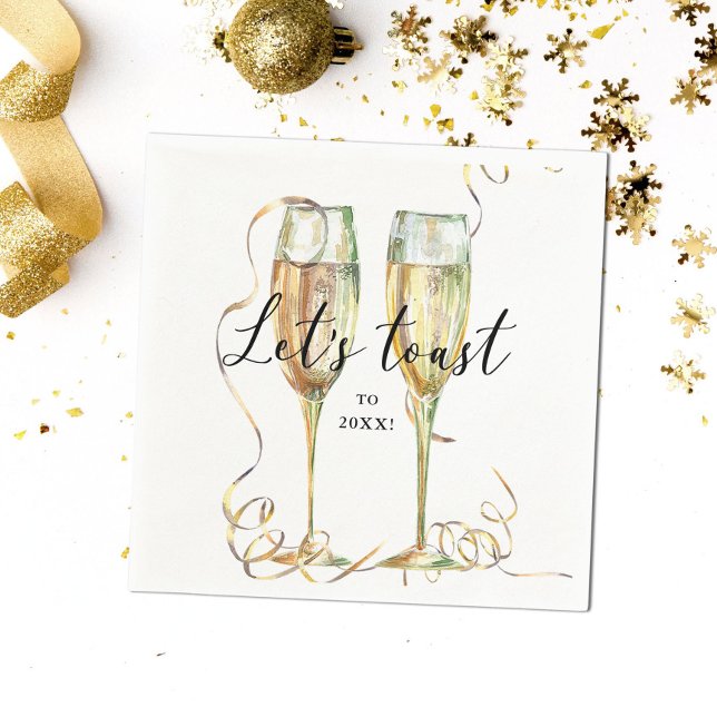 Guardanapo De Papel Papelão do Partido dos Anos novos Modernos (Criador carregado)