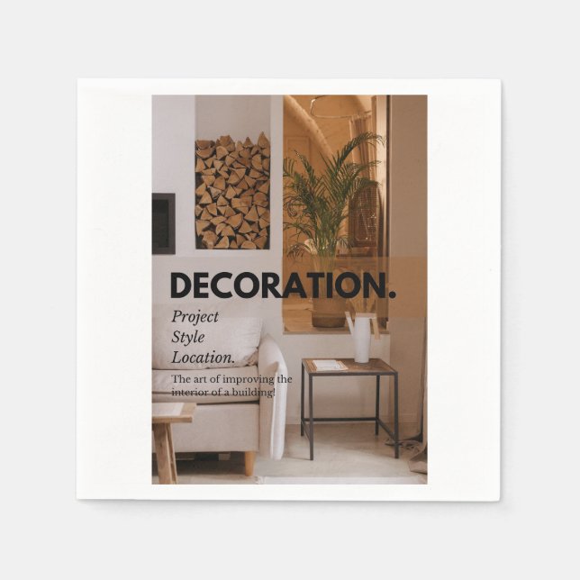 Guardanapo De Papel Paper Napkin (Frente)