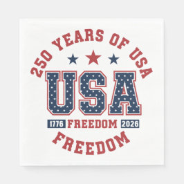 Guardanapo De Papel Paper Napkin-250th American Independence Tableware