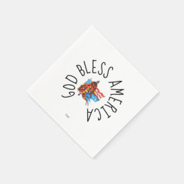 Guardanapo De Papel Paper Napkin : Dia da Independência