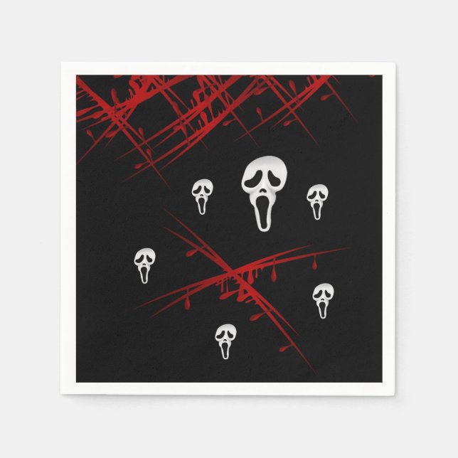 Guardanapo De Papel Paper Napkins Halloween (Frente)
