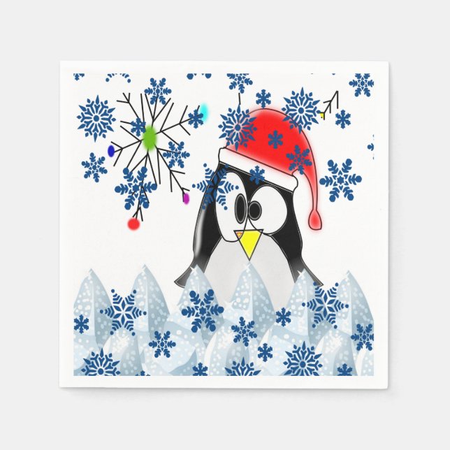 Guardanapo De Papel Paper Napkins Natal (Frente)