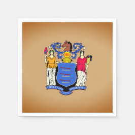 Guardanapo De Papel Paper Party Napkins com a Imagem da Bandeira de No