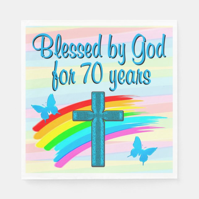 Guardanapo De Papel PAPKINS DE PAPEL DE ANIVERSÁRIO AZUL-CHRISTIANO bo (Frente)