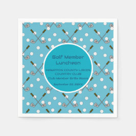 Guardanapo De Papel Papo do Partido Golf - Coquetel Napkin