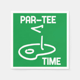 Guardanapo De Papel Par-Tee Time White