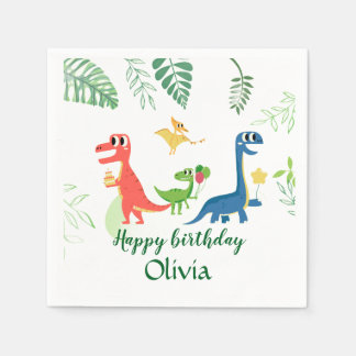 Guardanapo de papel para aniversário