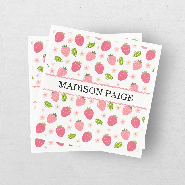 Guardanapo de papel para aniversário de meninas ro (Criador carregado)