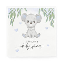 Guardanapo de papel para chá de fraldas.