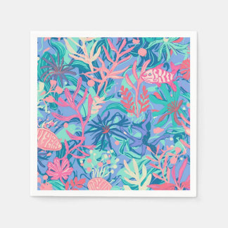 Guardanapo de papel para coquetel em gráfico elega