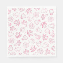 Guardanapo de papel para festa de despedida de sol