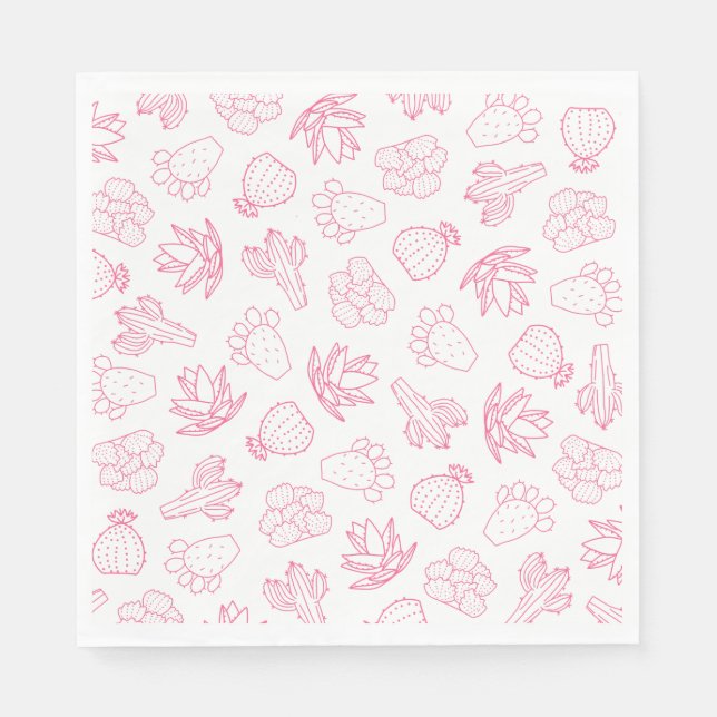 Guardanapo de papel para festa de despedida de sol (Frente)