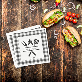 Guardanapo de papel para jantar de ensaio em xadre
