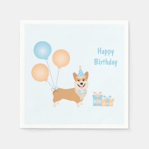 Guardanapo De Papel Parabéns, Corgi