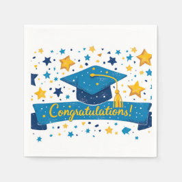 Guardanapo De Papel Parabéns de graduação Napkins