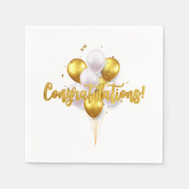 Guardanapo De Papel Parabéns Elegantes