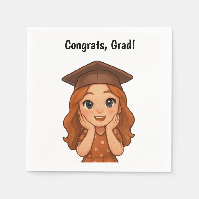 Guardanapo De Papel Parabéns Formando (Frente)