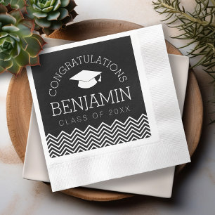 Guardanapo De Papel Parabéns Graduado Graduação PODE EDITAR COR