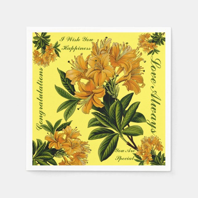 Guardanapo De Papel Parabéns Napkins (Frente)