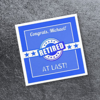 Guardanapo De Papel Parabéns! partido personalizado