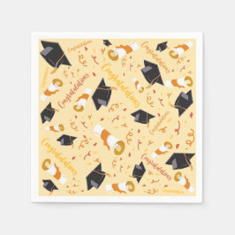 Guardanapo De Papel Parabéns pela formatura