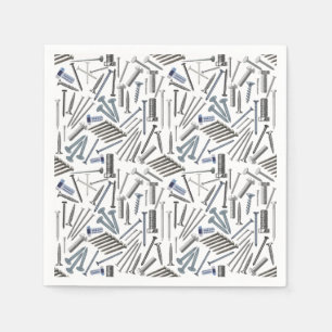 Guardanapo De Papel Parafusos e unhas x4