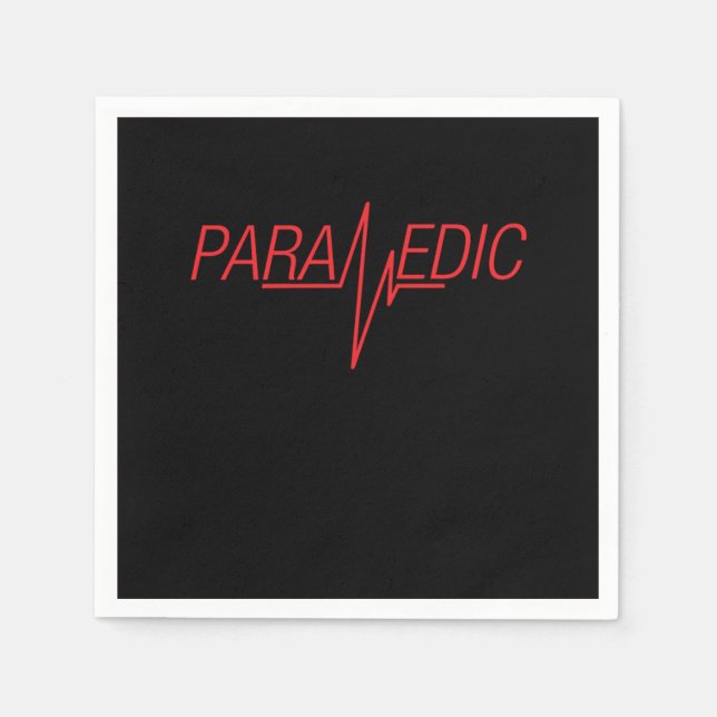 Guardanapo De Papel paramédico EMT Ambulância Medicina de primeiros so (Frente)