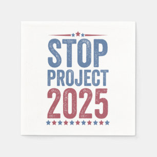 Guardanapo De Papel Parar Projeto 2025 Trump Harris Patroítico America