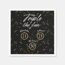 Parceiro Aniversário Triplicou O Divertido