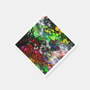 Guardanapo De Papel Parede de tijolo dos grafites