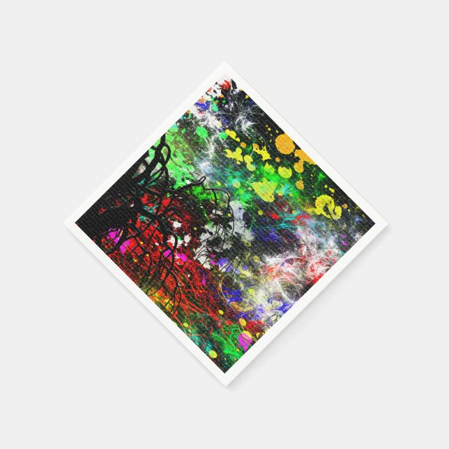 Guardanapo De Papel Parede do tijolo do grafite (Canto)