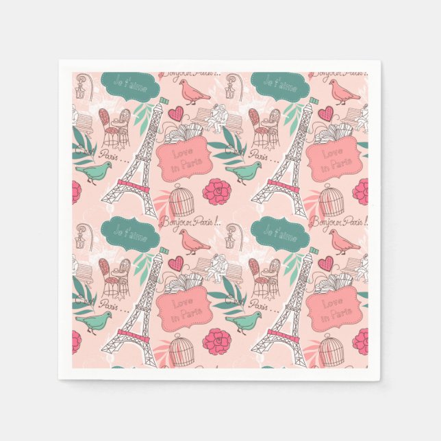 Guardanapo De Papel Paris (Frente)