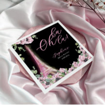 Parisian Oh La La Bridal Shower