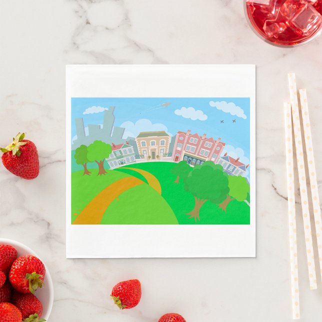 Guardanapo De Papel Parque Urbano (Criador carregado)