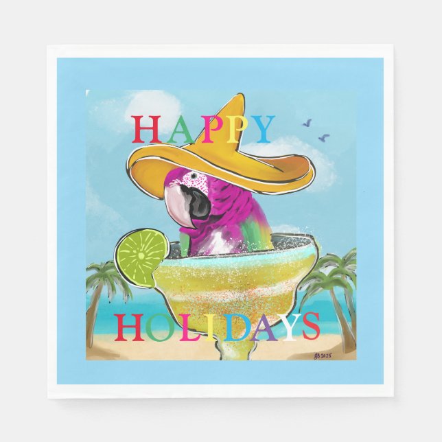 GUARDANAPO DE PAPEL PARRÓGIOS (Frente)