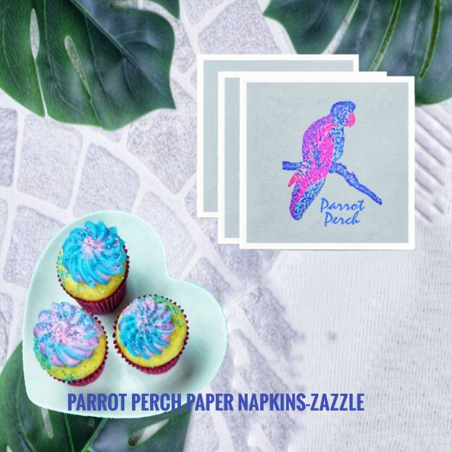 Guardanapo De Papel Parrot Perch (Criador carregado)