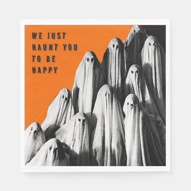 Guardanapo De Papel Parte Dia de as Bruxas engraçado (Frente)