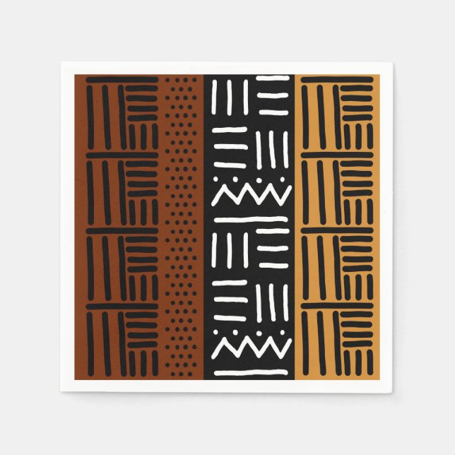 Guardanapo De Papel Partido Africano, Casamento Napkins (Frente)