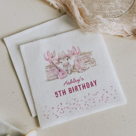 Guardanapo De Papel Partido Aniversário de criança de Wild West Cowgir